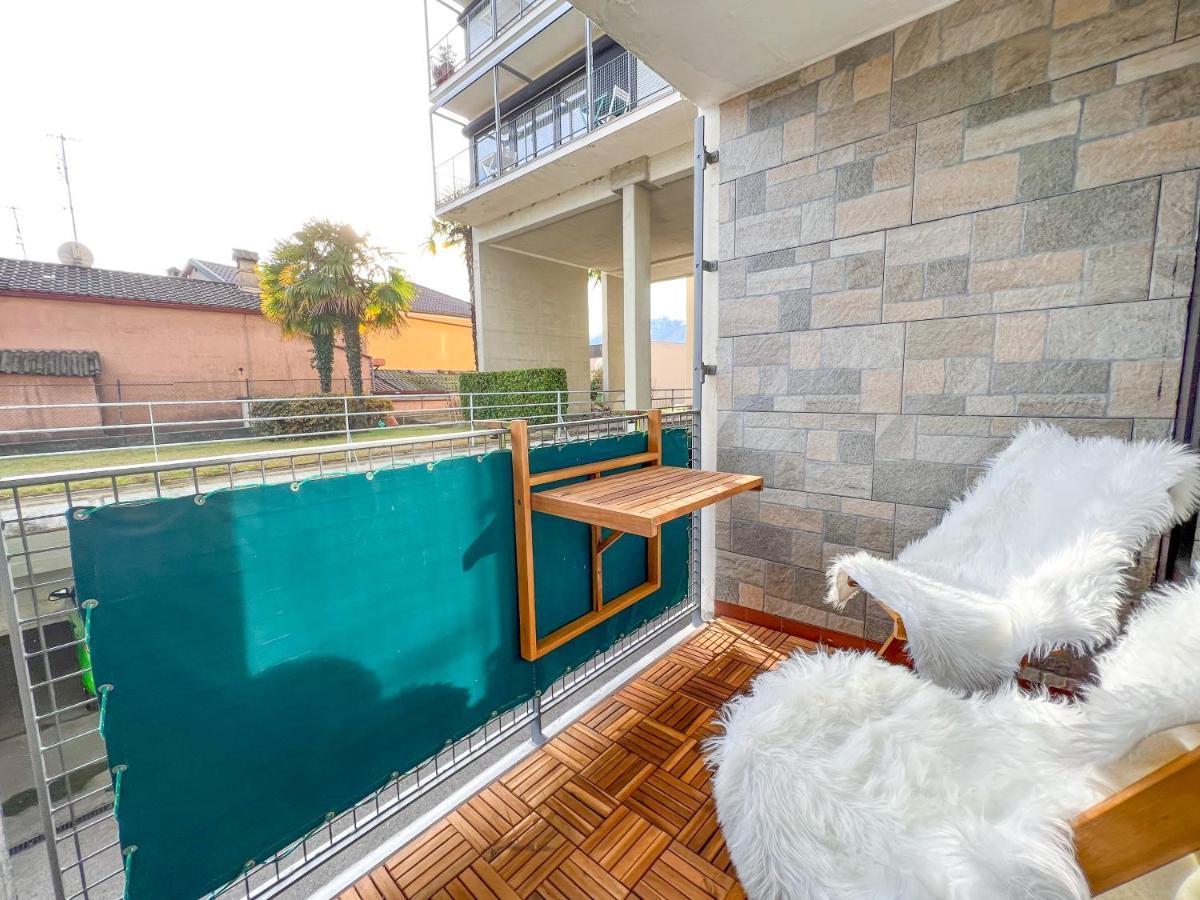 Bright Tiny Studio - Shared Pool & Sauna - Free Parking - Air Condition Muralto 外观 照片